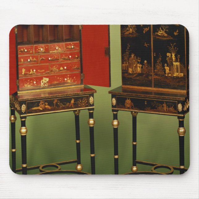 Alfombrilla De Ratón 32: Dos gabinetes del Chinoiserie, c.1770 (Frente)