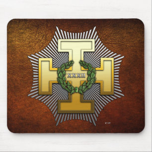 Alfombrilla De Ratón 32° grado: Maestro del Secreto Real