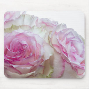 Alfombrilla De Ratón 3998-Rosas rosas y blancas