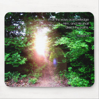 Alfombrilla De Ratón 3:6 de los proverbios - Mousepad