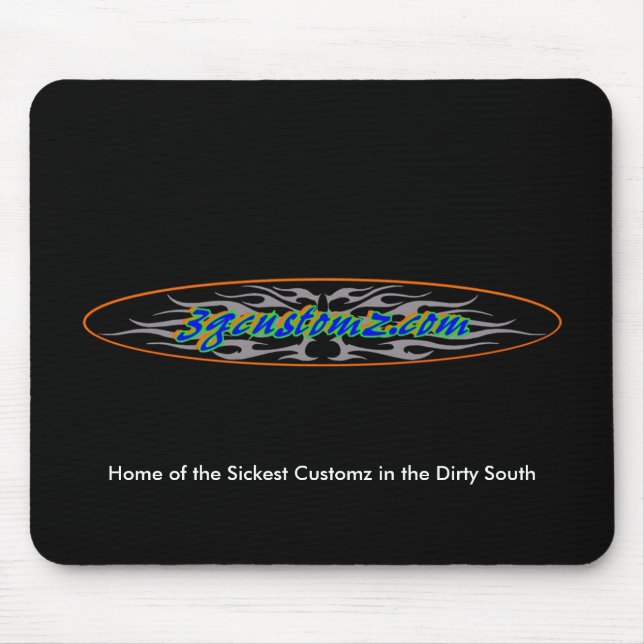 Alfombrilla De Ratón 3gcustomz Mousepad (Frente)