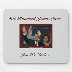 Alfombrilla De Ratón 400 años Obamas Mousepad