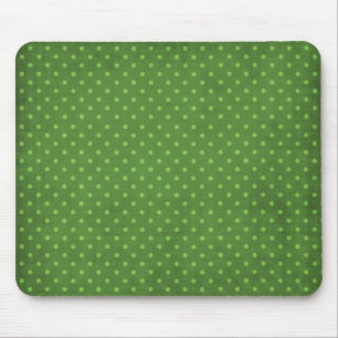 Alfombrilla De Ratón 446_lilies PAÍSES VERDES POLKADOTS PATTERN DOTS C