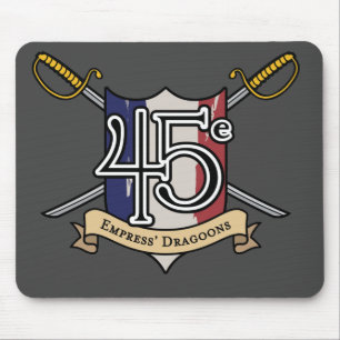 Alfombrilla De Ratón 45e Dragones de la emperatriz Mousepad