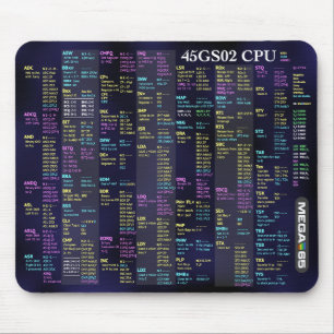 Alfombrilla De Ratón 45GS02 CPU Quick Reference Mousepad