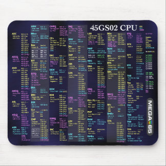 Alfombrilla De Ratón 45GS02 CPU Quick Reference Mousepad