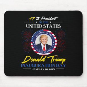 Alfombrilla De Ratón 47.º día de la toma de mando del presidente Donald