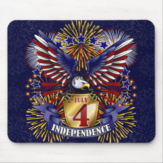 Alfombrilla De Ratón 4 de julio independencia Mousepad