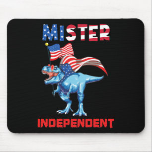 Alfombrilla De Ratón 4 de julio Mister Independiente Bandera Estadounid
