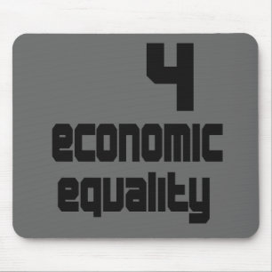 Alfombrilla De Ratón 4 Movimiento de Igualdad Económica