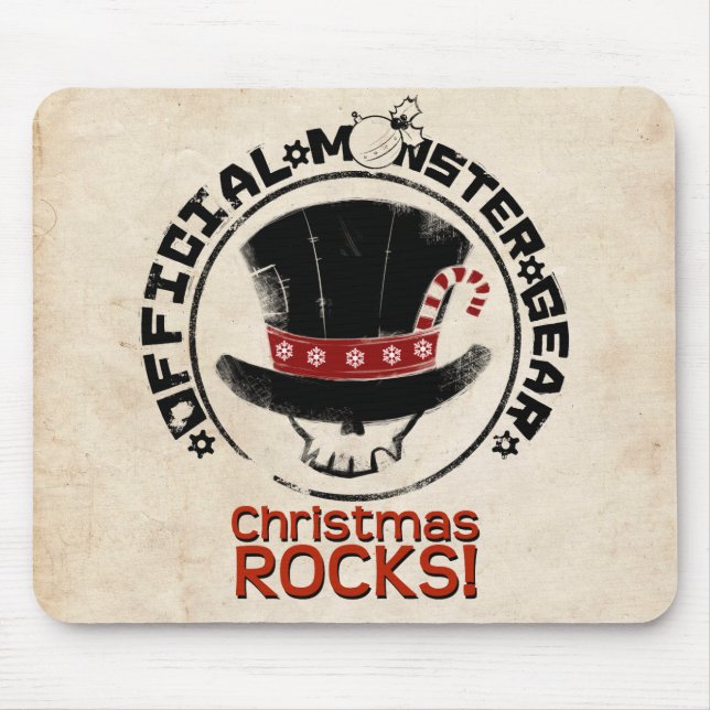 Alfombrilla De Ratón 4 pequeños monstruos - día de fiesta de Andy (Frente)