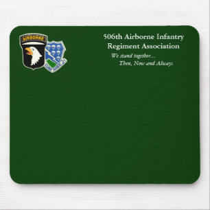Alfombrilla De Ratón 506o Infantería aerotransportada Regim…