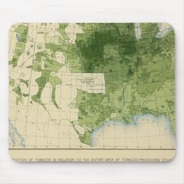 Alfombrilla De Ratón 51 Cereales, tabaco 1890 (Frente)