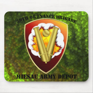 Alfombrilla De Ratón 59.º Parche de la Brigada Ordnance