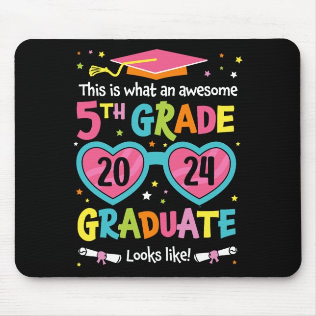 Alfombrilla De Ratón 5.º Graduado Parece Graduación Cl 2024 (Frente)