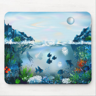 Alfombrilla De Ratón 5 A Mousepad subacuático