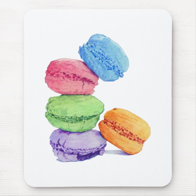Alfombrilla De Ratón 5 Macarons Mousepad (Frente)
