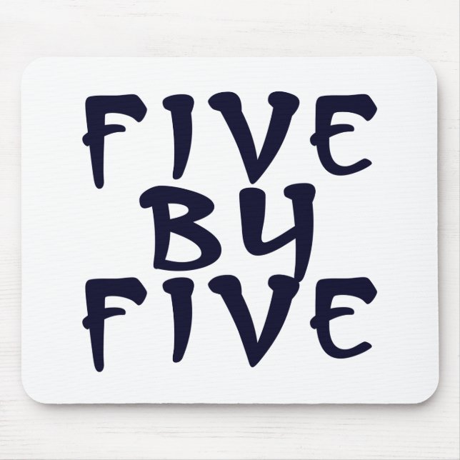 Alfombrilla De Ratón 5 x 5 (Frente)