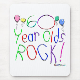 Alfombrilla De Ratón ¡60 años de la roca! Mousepad