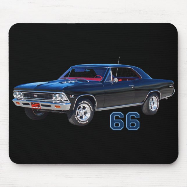 Alfombrilla De Ratón 66 Chevy Chevelle SS Mousepad (Frente)