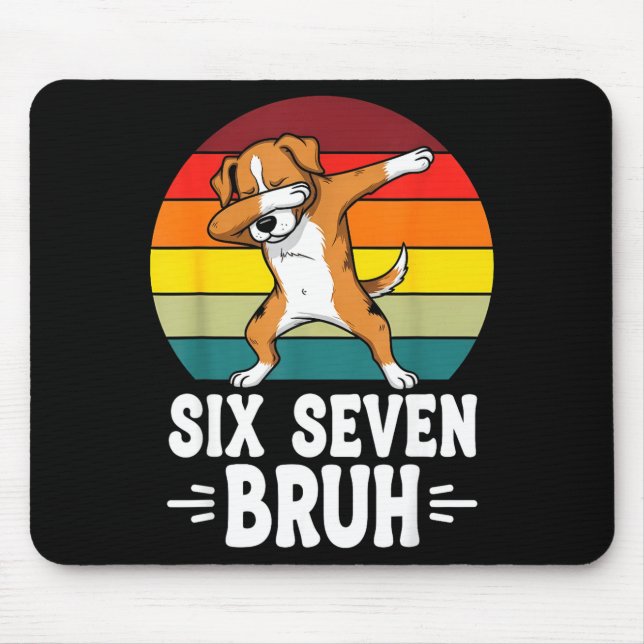 Alfombrilla De Ratón 67 Animals Funny 67 Brainrot Youth Kids Dog 67  (Frente)