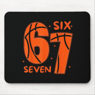 Alfombrilla De Ratón 67 Baloncesto Seis Siete 6 7 Meme 6 