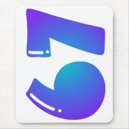 Alfombrilla De Ratón 67 Bubble Numbers