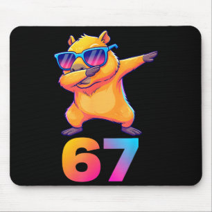 Alfombrilla De Ratón 67 Carpincho Seis Siete Meme Animal Carpincho Geni