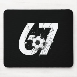 Alfombrilla De Ratón 67 Fútbol Seis Siete 6 7 Meme 67 _3 