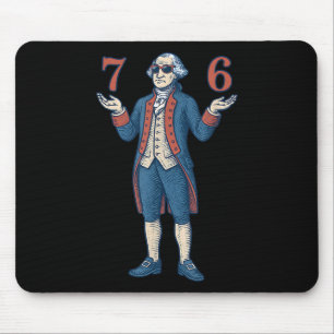 Alfombrilla De Ratón 67 George Washington 7 6 Meme Seis Siete 6-7 4 de