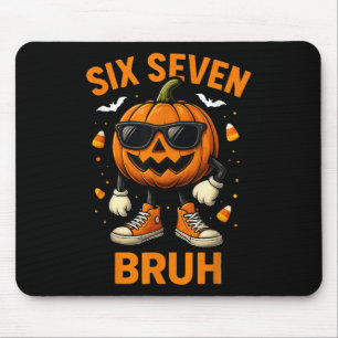 Alfombrilla De Ratón 67 Halloween Divertido Seis Siete Meme Brainrot Ca
