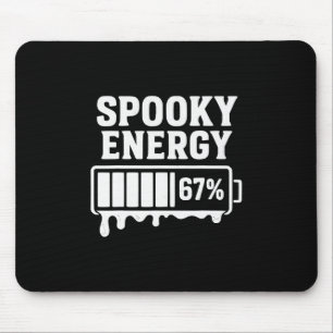 Alfombrilla De Ratón 67 Halloween Energía Espeluznante Meme Brainrot Se