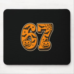 Alfombrilla De Ratón 67 Halloween Seis Siete Brainrot Meme Niños Divert