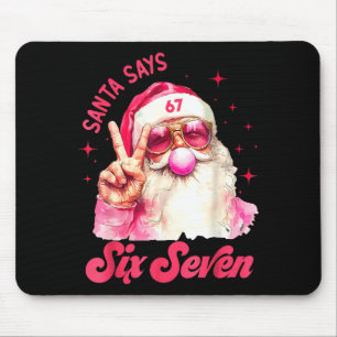Alfombrilla De Ratón 67 Meme Divertido Seis Siete Navidad 6-7 Meme Sant