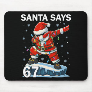 Alfombrilla De Ratón 67 Meme Divertido Seis Siete Navidad 6-7 Meme Sant