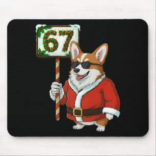 Alfombrilla De Ratón 67 Meme Divertido Seis Siete Navidad Amante Perro