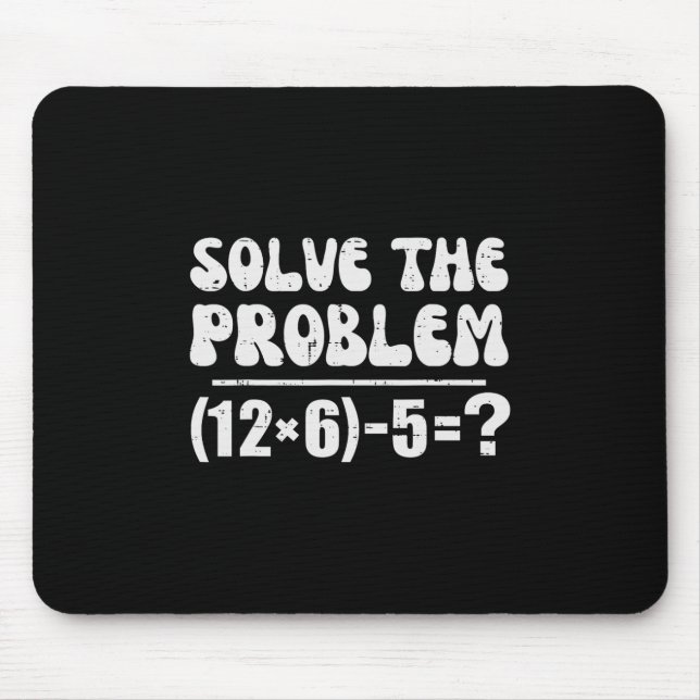 Alfombrilla De Ratón 67 Meme Funny Pemdas Elementary Math Teacher Six S (Frente)