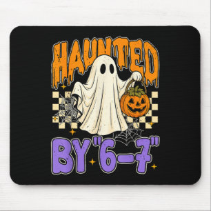 Alfombrilla De Ratón 67 Meme Halloween Embrujado- Fantasma Divertido Y