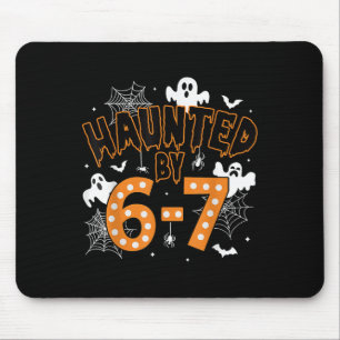 Alfombrilla De Ratón 67 Meme Halloween Embrujado - Fantasma y Calabaza 