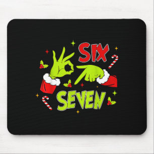 Alfombrilla De Ratón 67 Meme Humor 6-7 Divertido Xmas Seis Siete Navida
