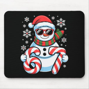 Alfombrilla De Ratón 67 Meme Muñeco de nieve Brainrot Divertida Navidad