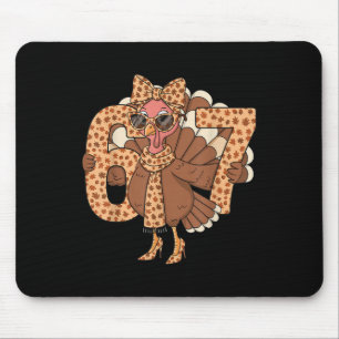Alfombrilla De Ratón 67 Meme Otoño Caída Pavo Gafas de sol Divertido Dí