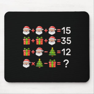 Alfombrilla De Ratón 67 Meme Seis Siete Ecuación Matemática De Navidad