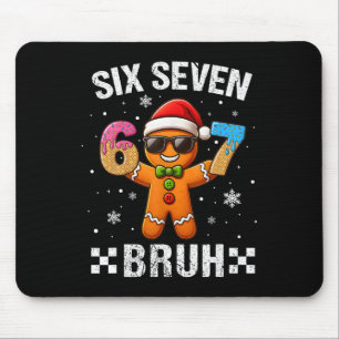 Alfombrilla De Ratón 67 Navidad 6 7 Meme Hombre de Jengibre Xmas Pijama