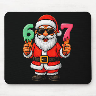 Alfombrilla De Ratón 67 Navidad Divertido Seis Siete Helado Meme 67 Nav
