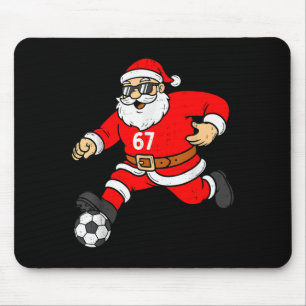Alfombrilla De Ratón 67 Santa Fútbol Seis Siete Meme Navidad Srt Hombre