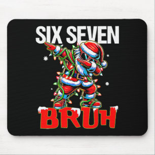 Alfombrilla De Ratón 67 Seis Siete Burh Santa Navidad 6 7 Meme Hombres 