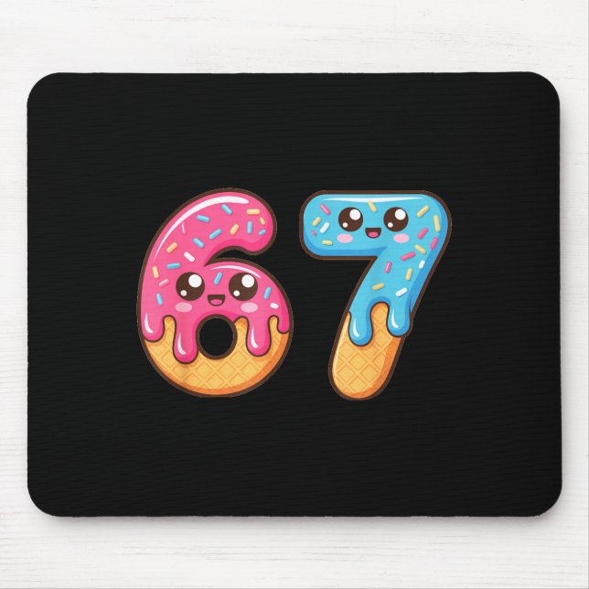 Alfombrilla De Ratón 67 Shirt Baseball Lifestyle 101 Apparel Youth Drip (Frente)