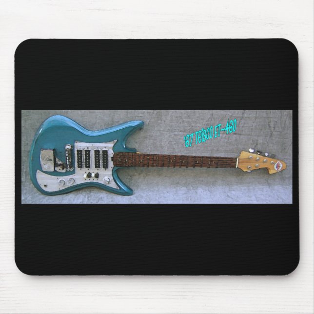 Alfombrilla De Ratón '67 Teisco Y 460 Mousepad (Frente)