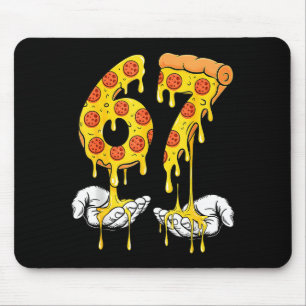 Alfombrilla De Ratón 67 Zza Meme Divertido Amante de Zza 